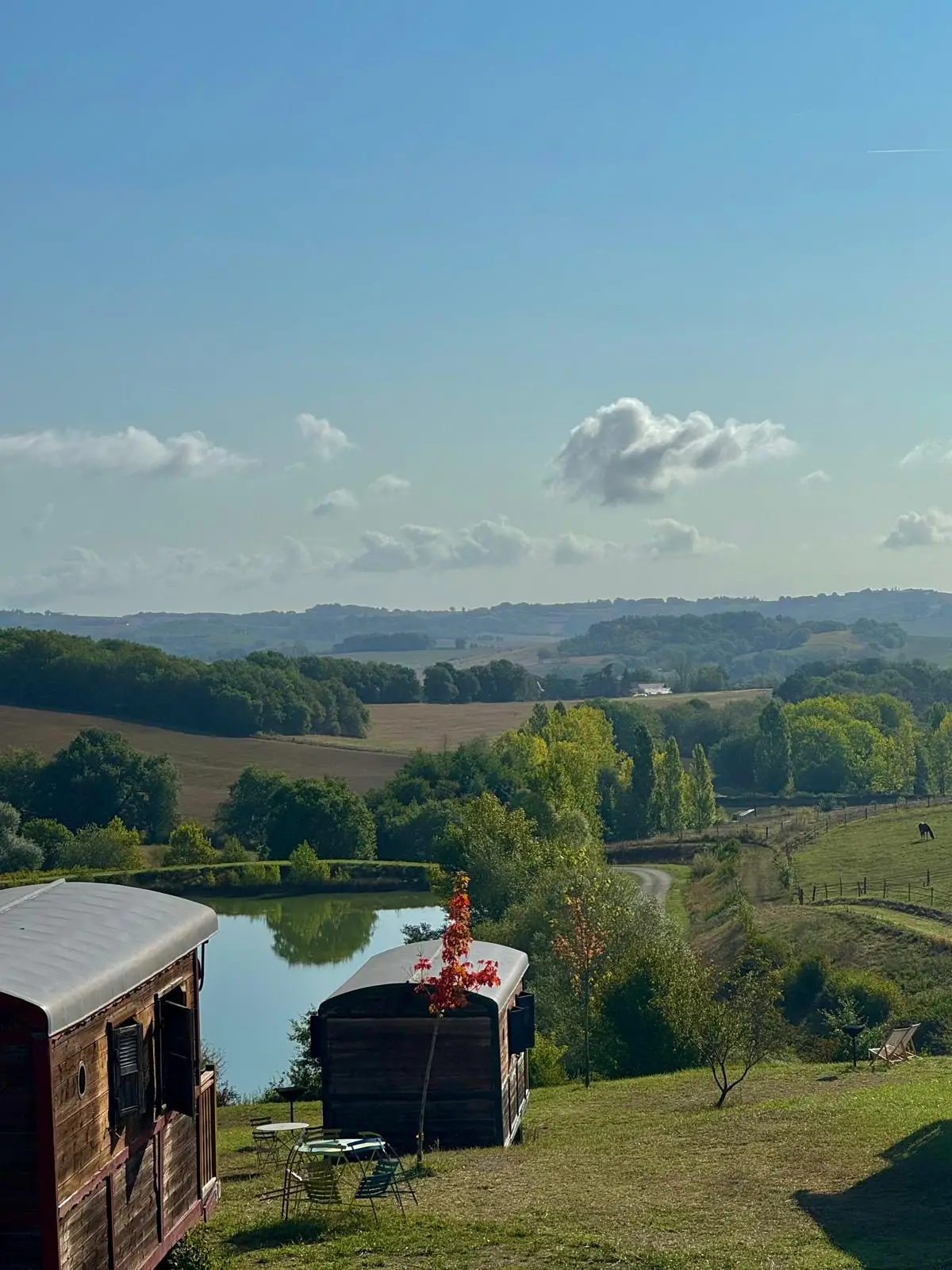 Location nuit insolite roulotte proche de Mont-de-Marsan
