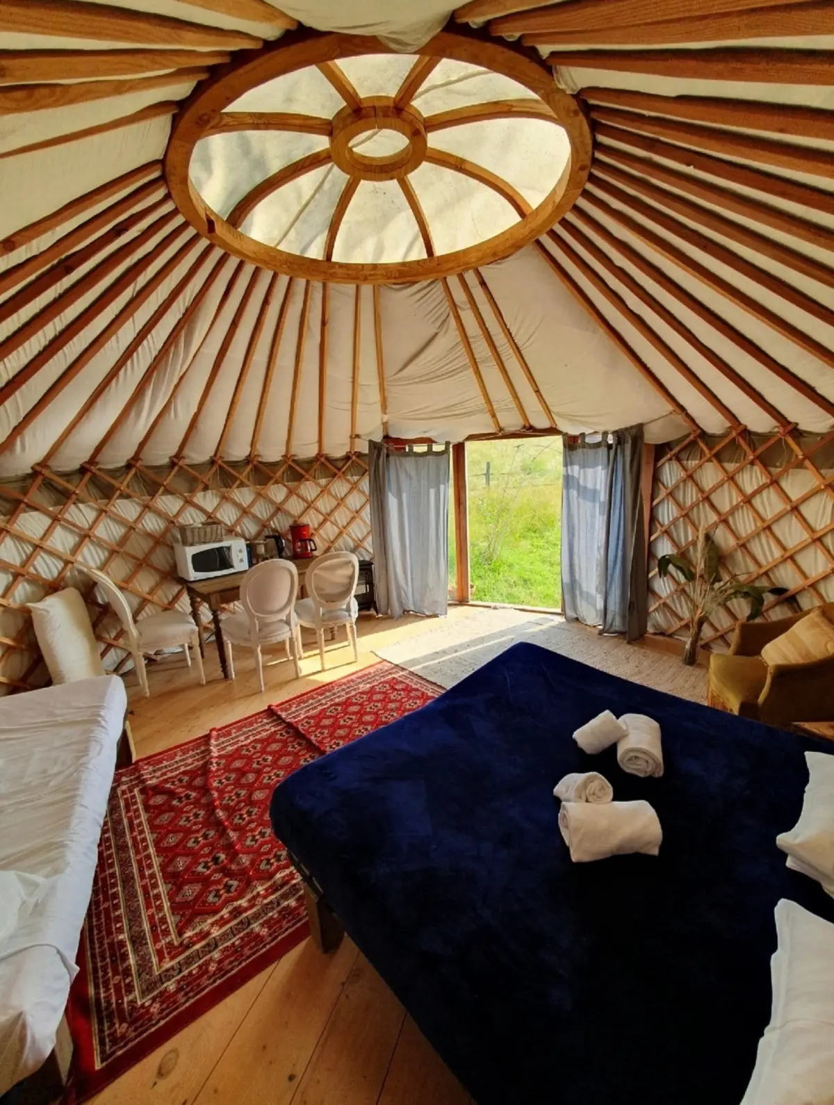 Location nuit insolite yourte proche de Mont-de-Marsan